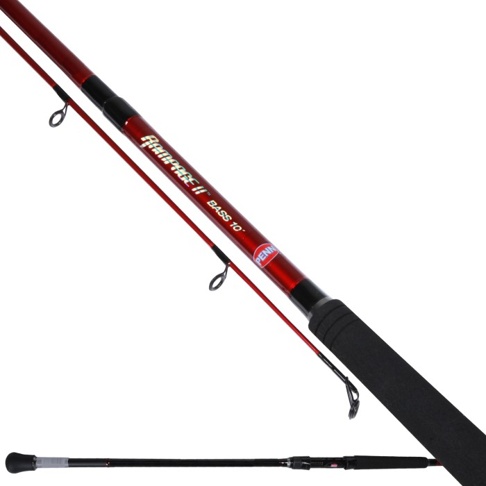 Penn Rampage II Bass Spin Rod