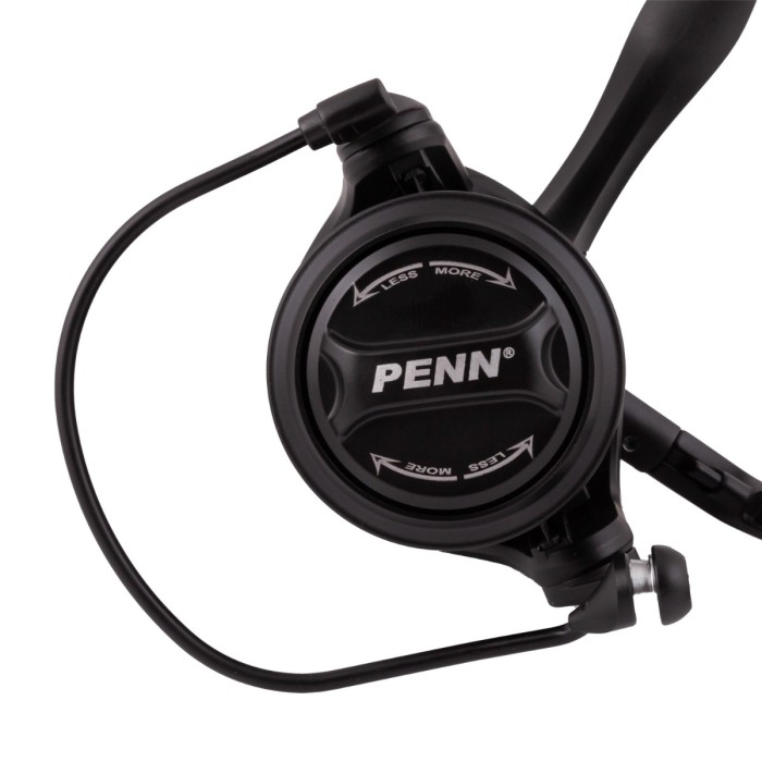 Penn Rival Longcast Black Reel Close Up 1