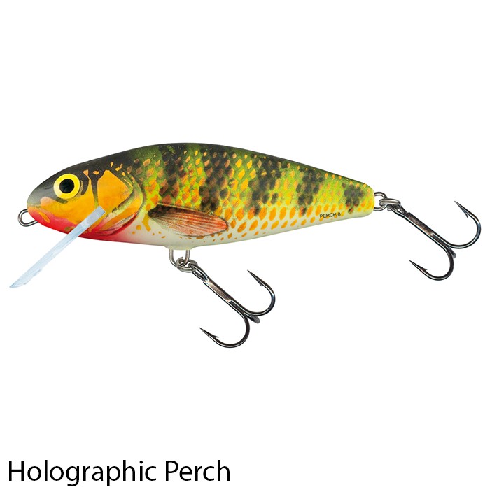 Perch 12cm Floating Lure Holographic Perch