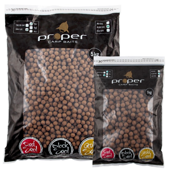 Proper Carp Baits Black Seal Shelf Life Boilies
