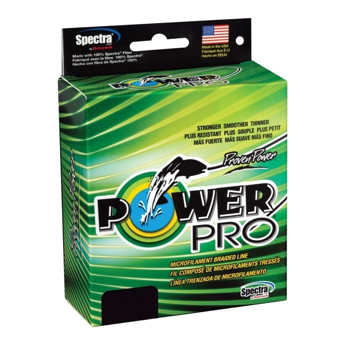 PowerPro Moss Green Braided Mainline 455m