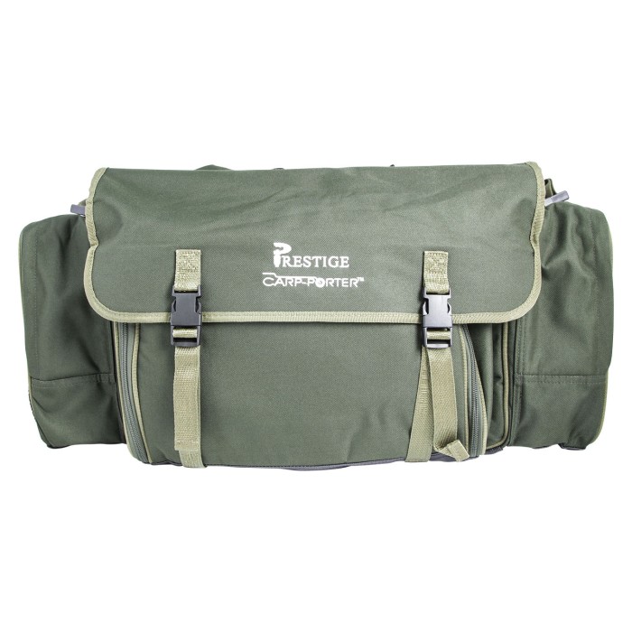 Carp Porter Deluxe Front Fishing Food Bag Closed Front