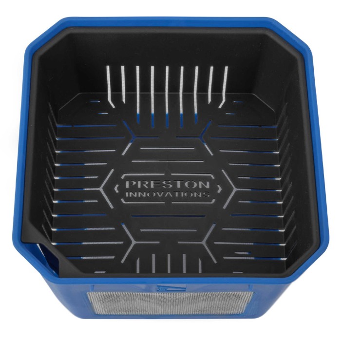 Preston 2 Pint Fishing Bait Strainer In Use