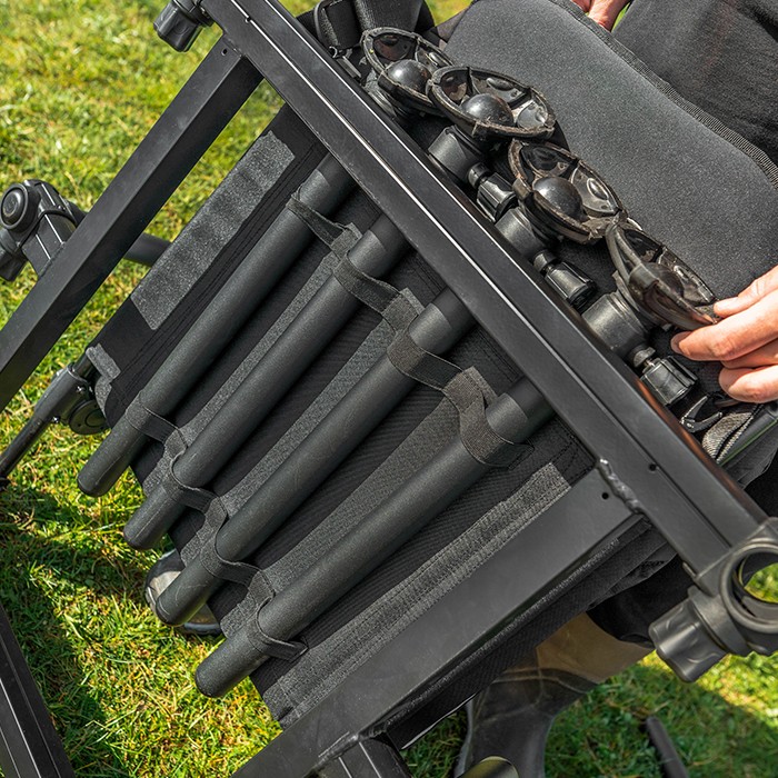 Preston Absolute 36 Feeder Fishing Chair In Use 3