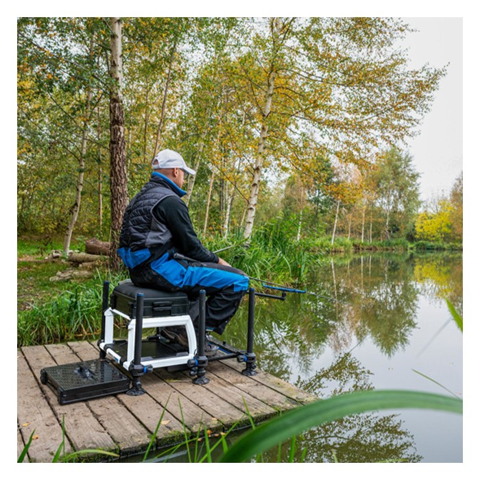 Preston Absolute 5G Station Seatbox - White Edition