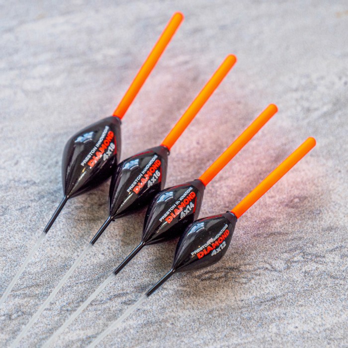 Preston Des Ship Commercial Pole Floats Diamond Close Up 2