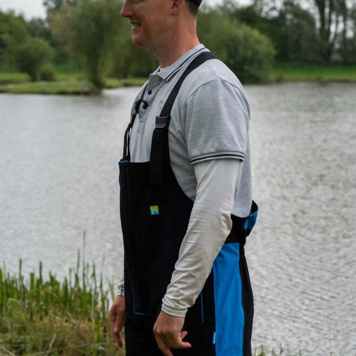 Preston DF Ultra Suit Close Up In Use 1