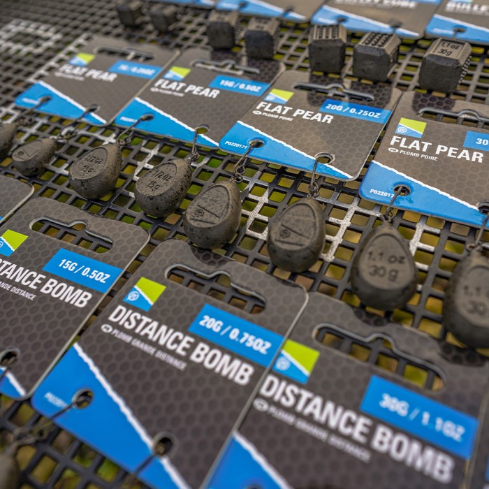 Preston Flat Pear Fishing Lead 6