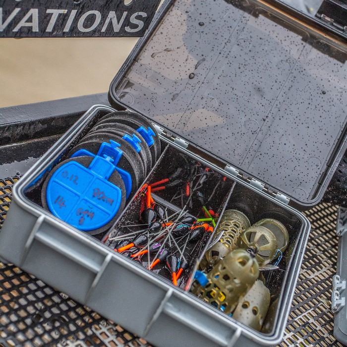 Preston Hardcase Accessory Box In Use Open