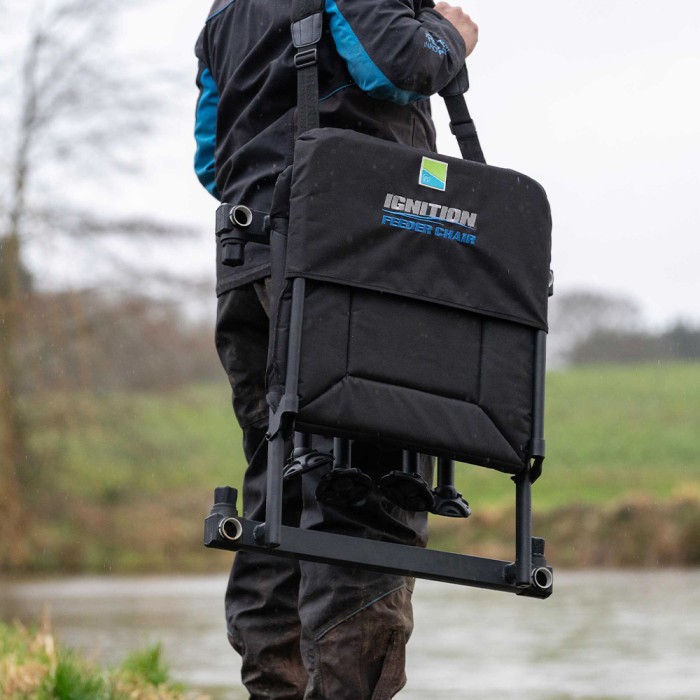 Preston Ignition Feeder Chair Combo In Use 1