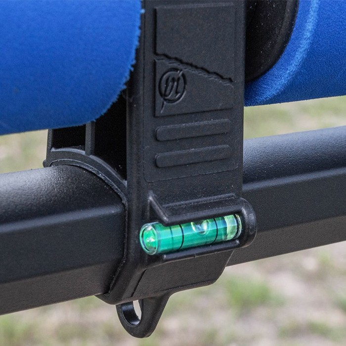 Preston Inception Flat Roller Close Up Spirit Level