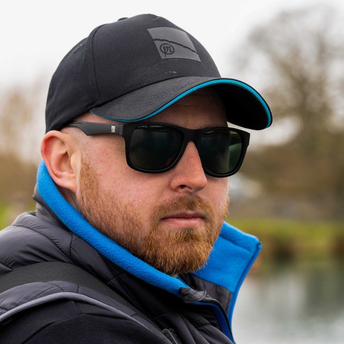 Preston Inception Leisure Sunglasses Green Lens In Use 1