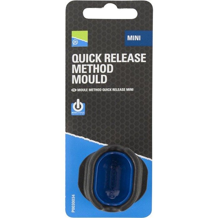 Preston Quick Release Mini Method Feeder Fishing Mould Packaging