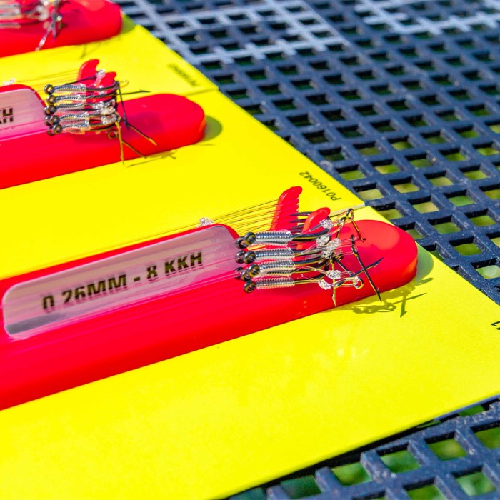 Preston KKH Bayonet Hair Rigs Close Up 1