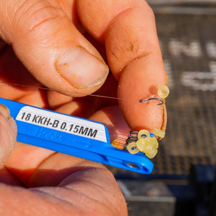 Preston KKH-B Banded Hair Rig 6 Inch - Barbless 3