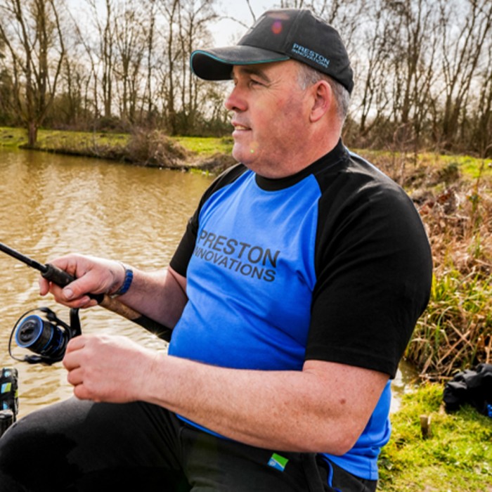 Preston Innovations Lightweight Blue Raglan T-Shirt