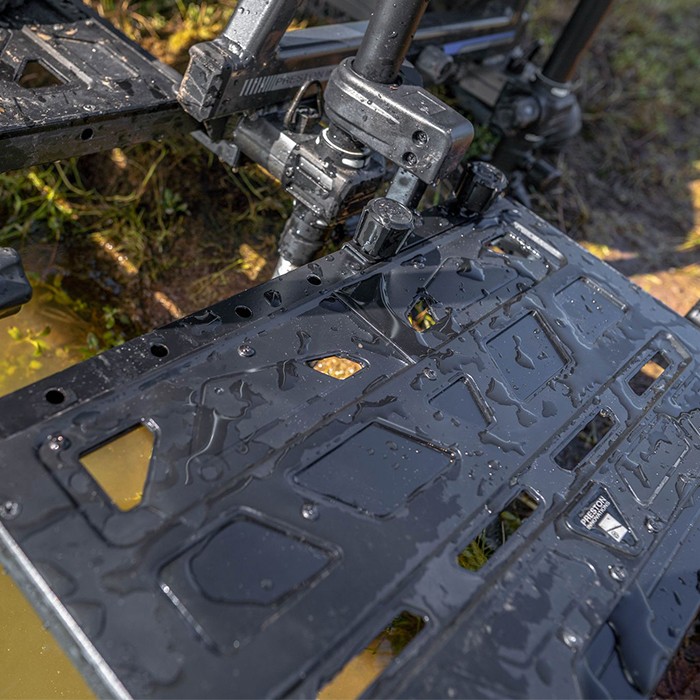 Preston Offbox Side Foot Rest In Use 3