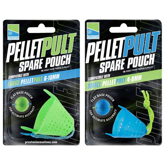 Preston Pellet Pult Spare Pouch small and large packed