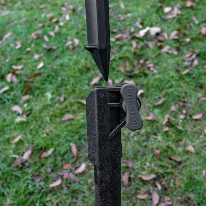 Preston Roller and Roost Leg Extenders Close Up 1