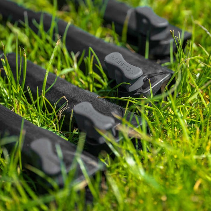 Preston Roller and Roost Leg Extenders Close Up 4