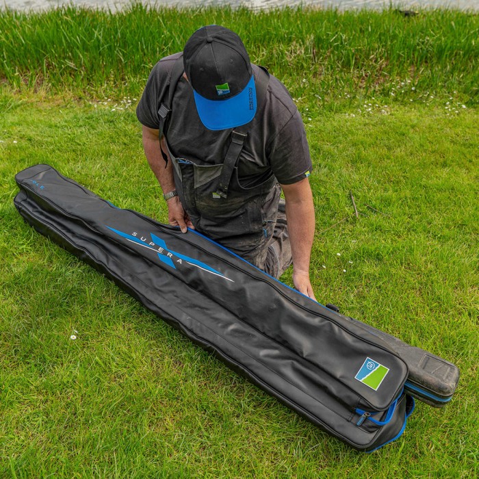 Preston Supera X Pole Holdall In Use 2