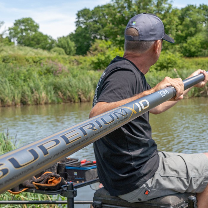 Preston Superium X10 13M Pole In Use 4