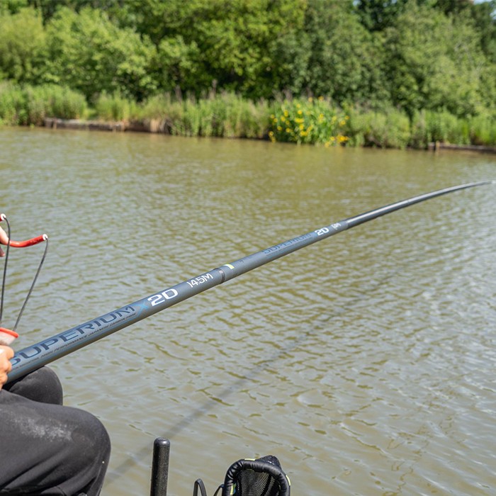 Preston Superium X20 14.5M Pole In Use 1