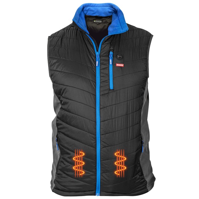 Preston Thermatech Heated Gilet Front Heated Example