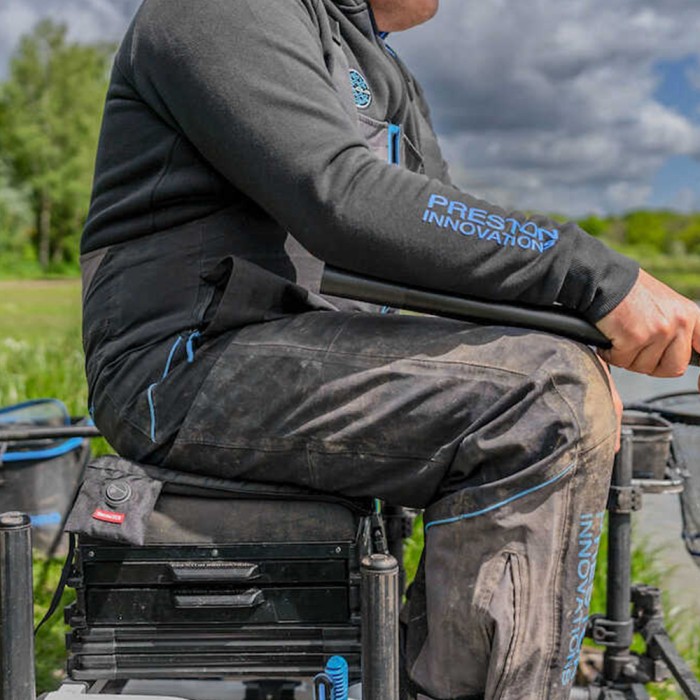 Preston Thermatech Heated Seat Cushion In Use 6