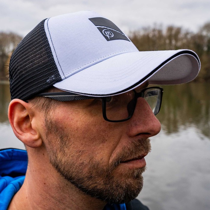 Preston White Ventamesh HD Cap In Use 5