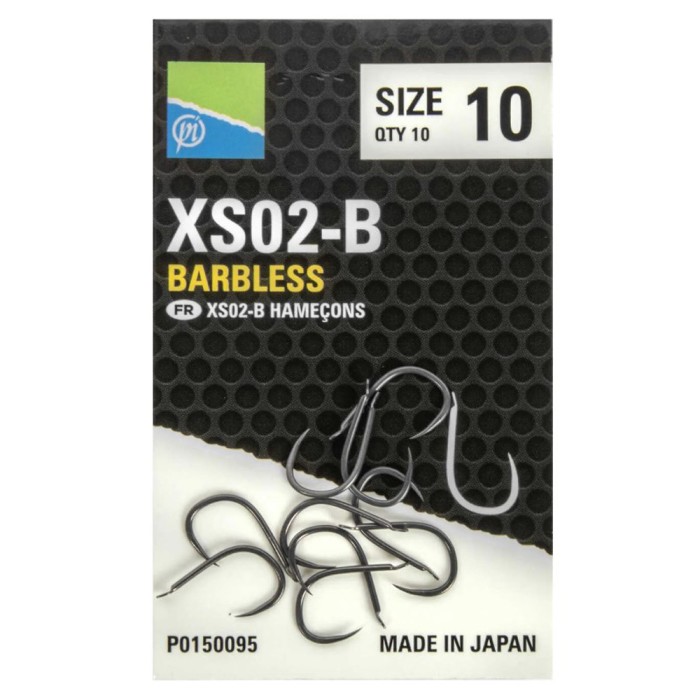 Preston XS02-B Fishing Hooks Packaging