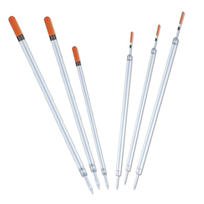 Maver Clear Insert Fishing Waggler Sizes