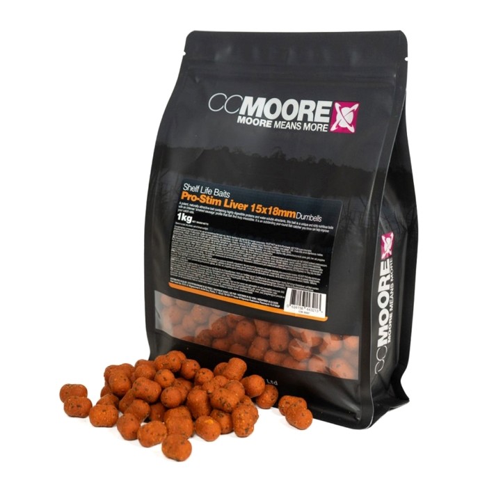 CC Moore Pro-Stim Liver Shelf Life Dumbells 1kg