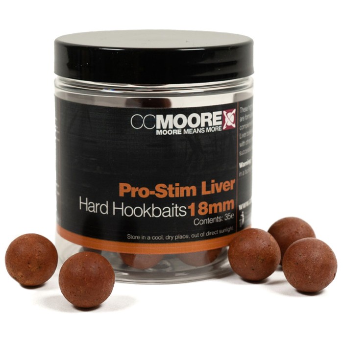 CC Moore ProStim Liver Hard HookbaitsCarp Fishing BaitAngling Direct