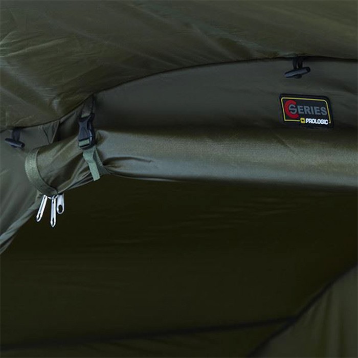 Prologic C-Series 2 Man Fishing Bivvy Close Up 3