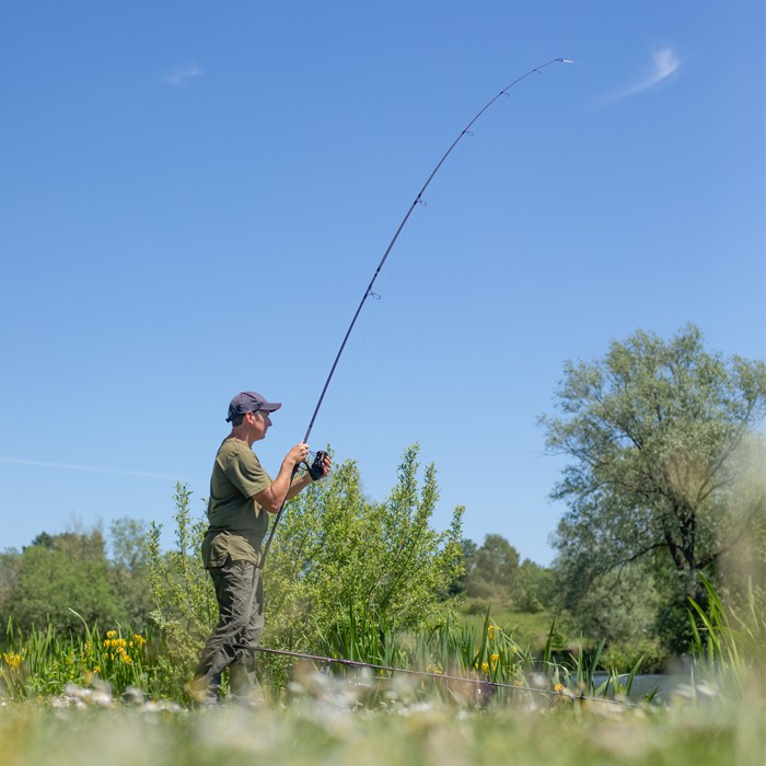 Prologic C-Series AB All Round Fishing Rods In Use 6