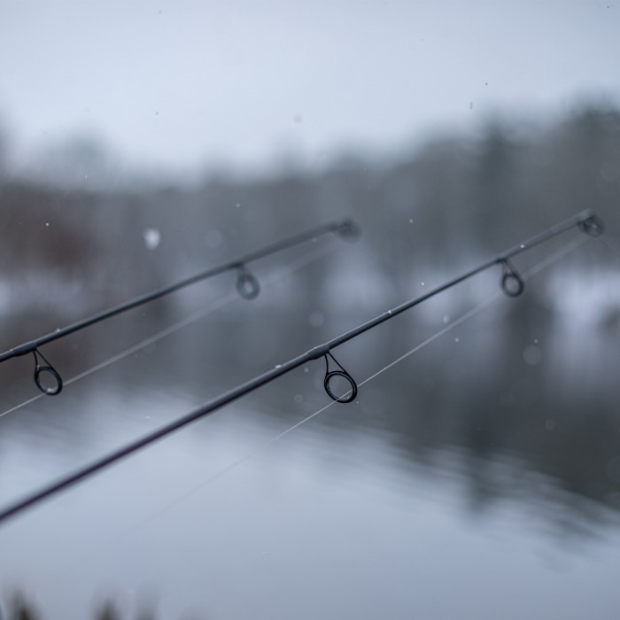 Prologic Custom Black Carp Fishing Rods In Use 9