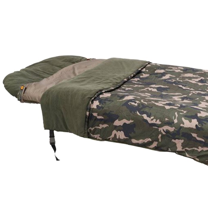 Prologic Element Comfort 5 Season Fishing Sleeping Bag & Thermal Camo Cover 1