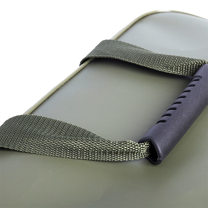 Prologic Element Storm Safe Camo Fishing Barrow Bag Close Up Handle