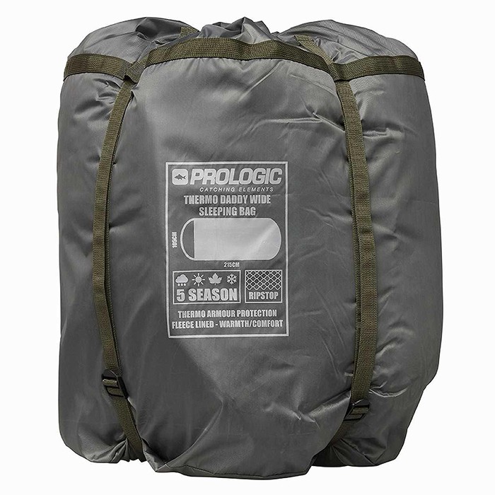 Prologic Element Thermo Daddy 5 Season Fishing Sleeping Bag Packed Away