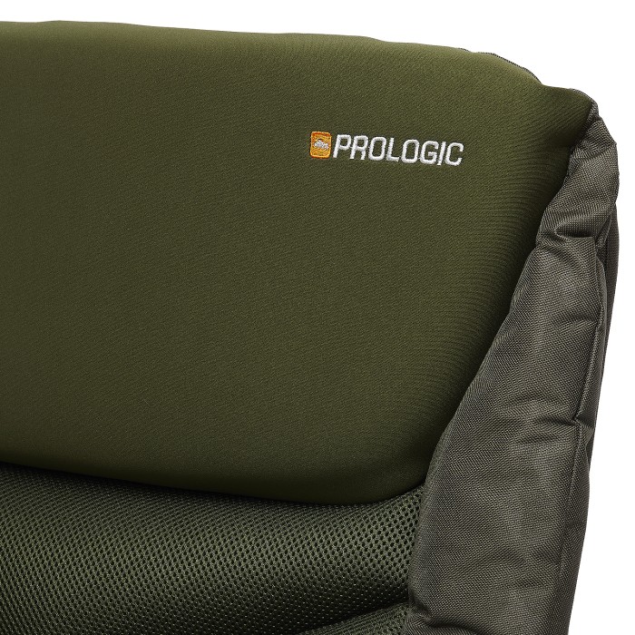 Prologic Inspire Daddy Long Reclining Fishing Chair With Armrests Logo