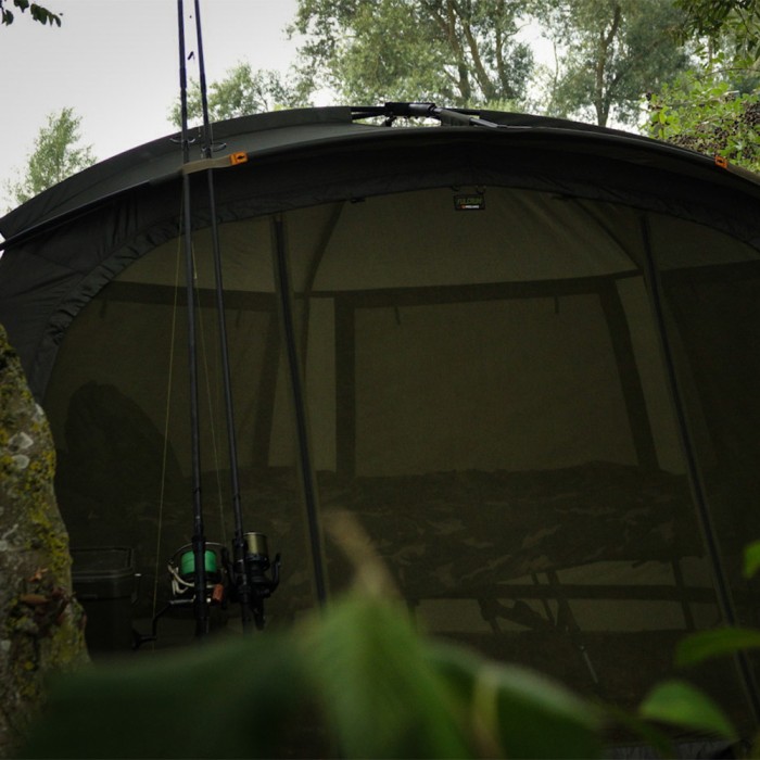 Prologic Inspire SLR Full System 1 Man Fishing Bivvy In Use 6