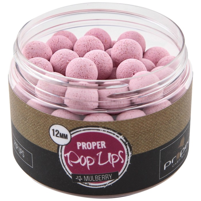 Proper Carp Baits Mulberry Pop Ups 12mm