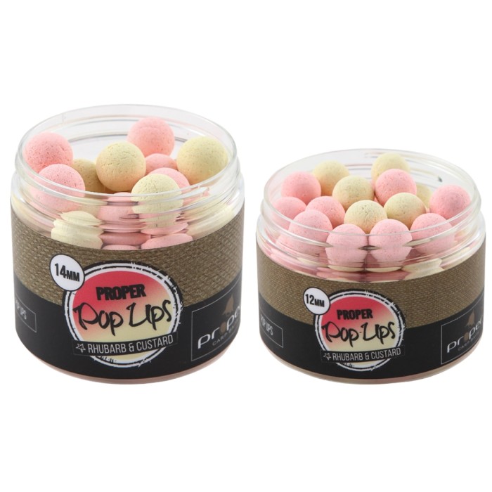 Proper Carp Baits Rhubarb & Custard Pop Ups