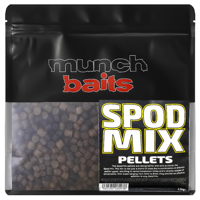 Munch Baits Spod Mix Pellets 1.5kg