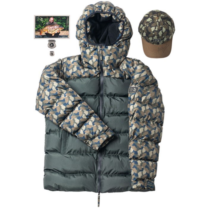 OMC Splashleaf Camo Puffer Jacket Bundle