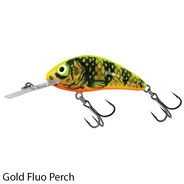 Rattlin' Hornet 6.5cm Floating Lure Gold Fluo Perch 1