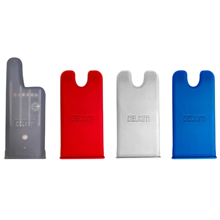 Delkim TXI-D Bite Alarm Presentation Set Red White & Blue 1