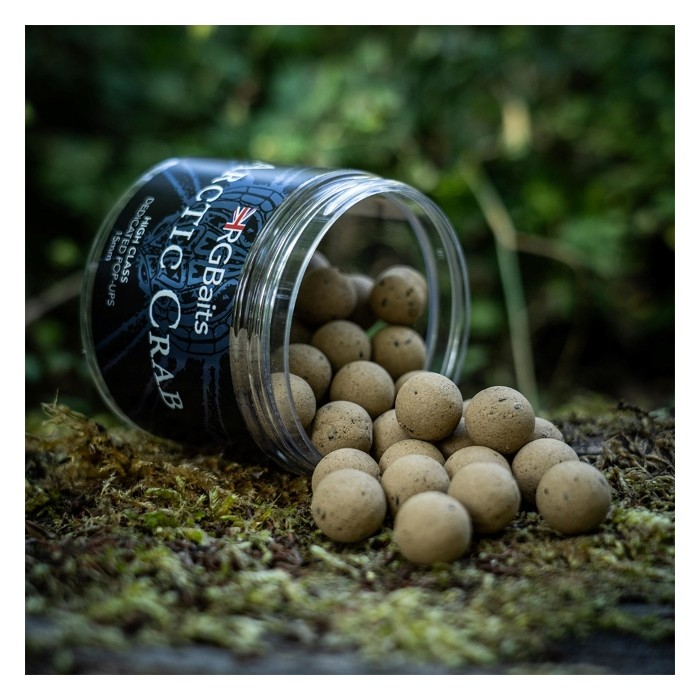 RG Baits Arctic Crab High Class Dedicated Pop Ups + Booster