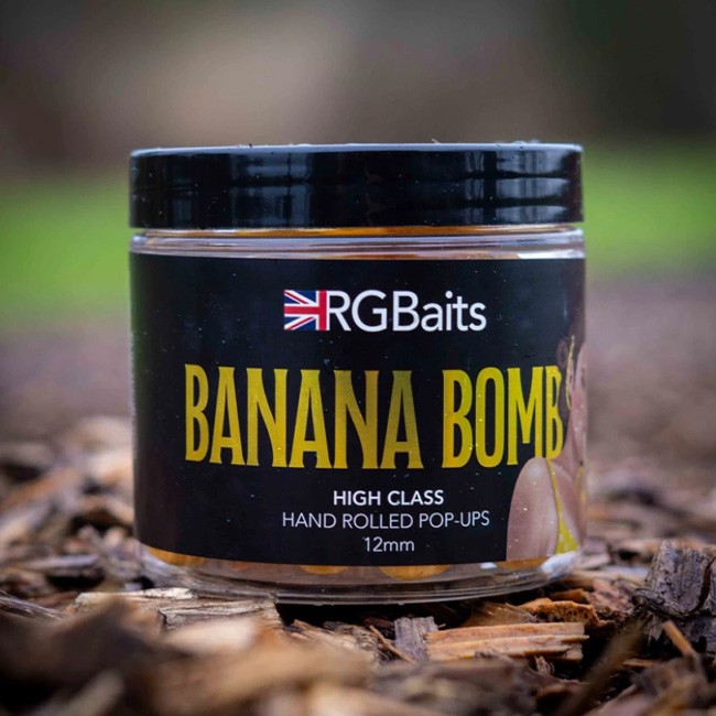 RG Baits Banana Bomb Pin Up Pop Ups Inc Booster